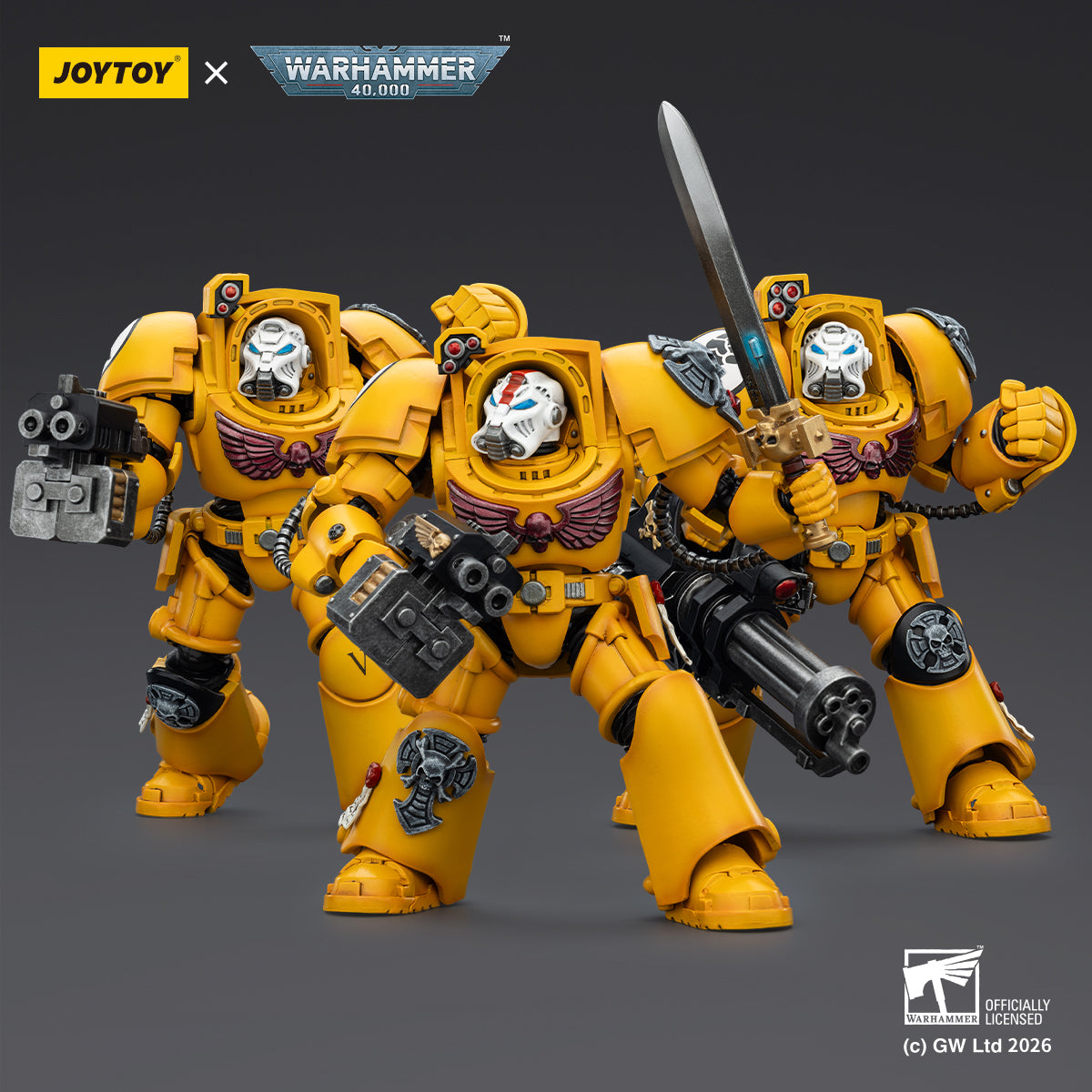 Imperial Fists Terminator Squad (3-Man Unit)