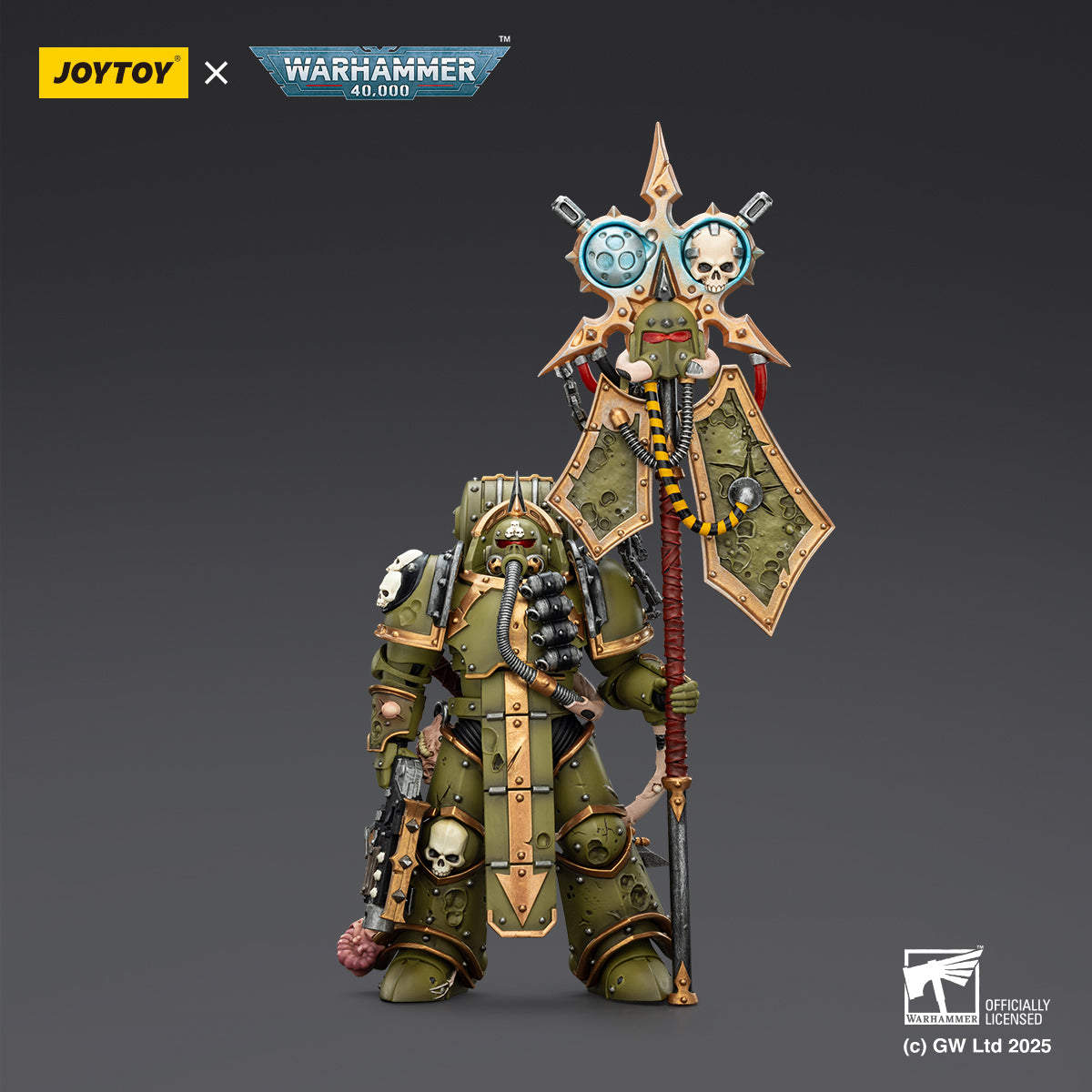 Blightlord Terminators & Plague Marine Icon Bearer Set