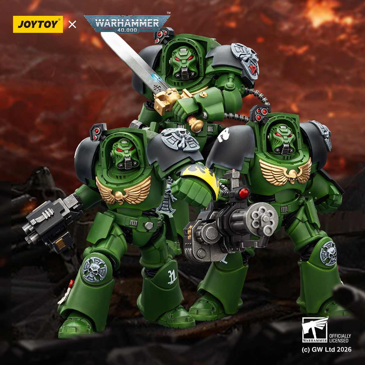 Salamanders Terminator Squad (3-Man Unit)
