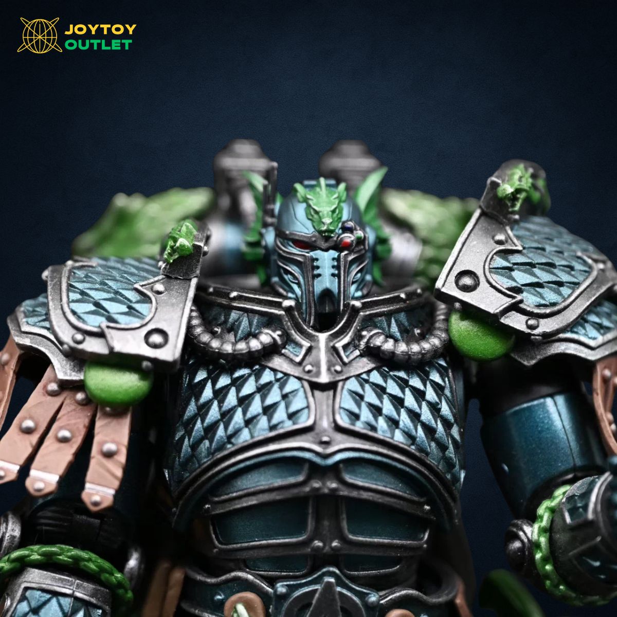 Alpharius' Command Helm – Alpha Legion (1/18 Scale)