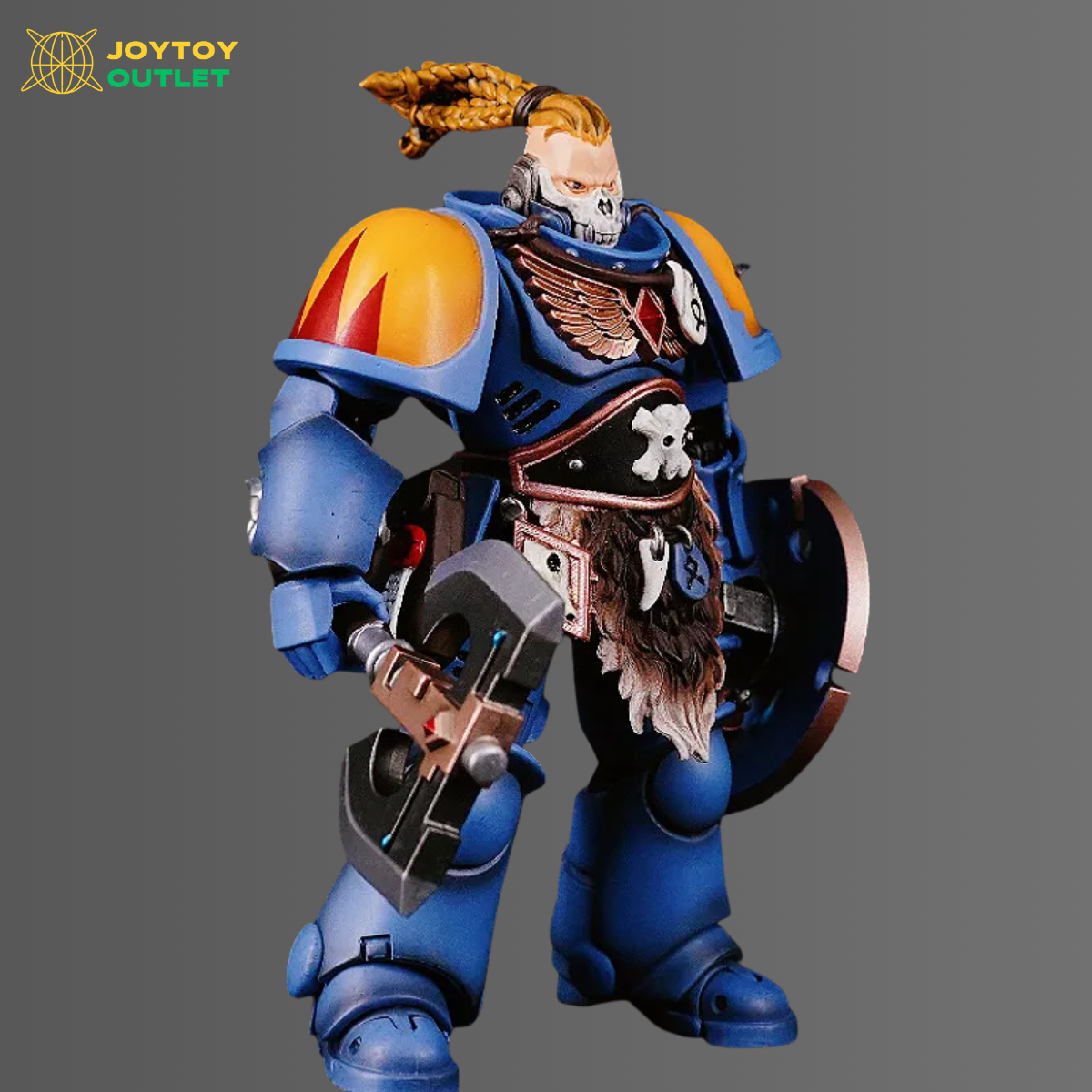 JoyToy Outlet – Space Wolves Space Wolves Head Sculpture Action Figure ...