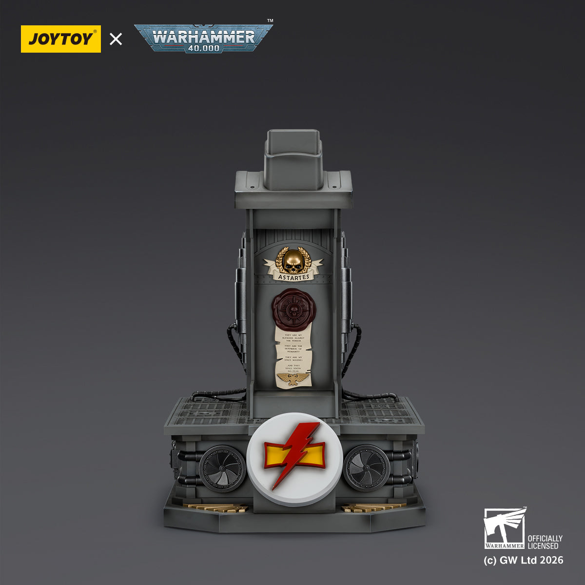 White Scars MkX Helmet & Display Stand