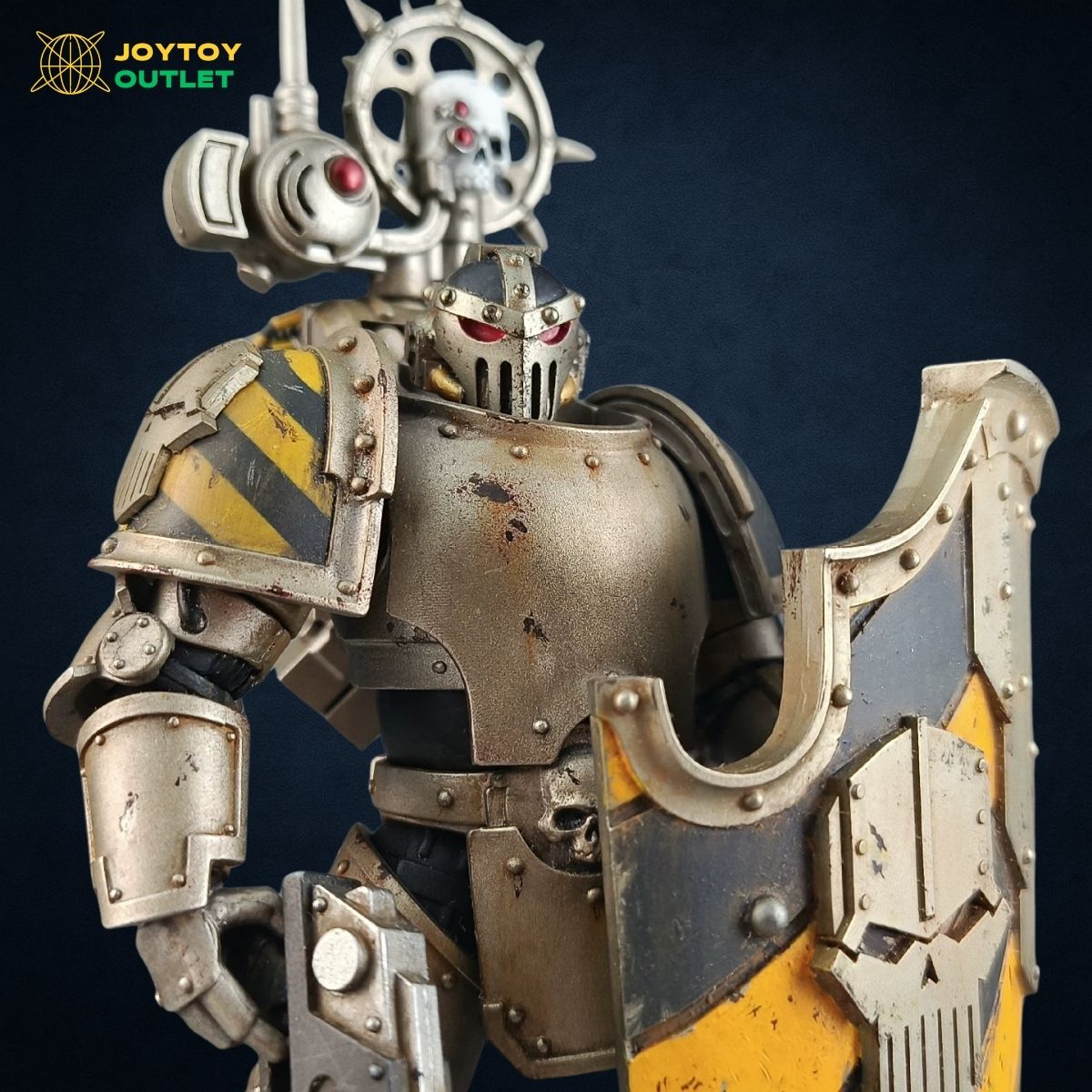 Iron Warriors MKIII Tactical Legionary (Custom Weathered Paint + Custom Head & Shield)