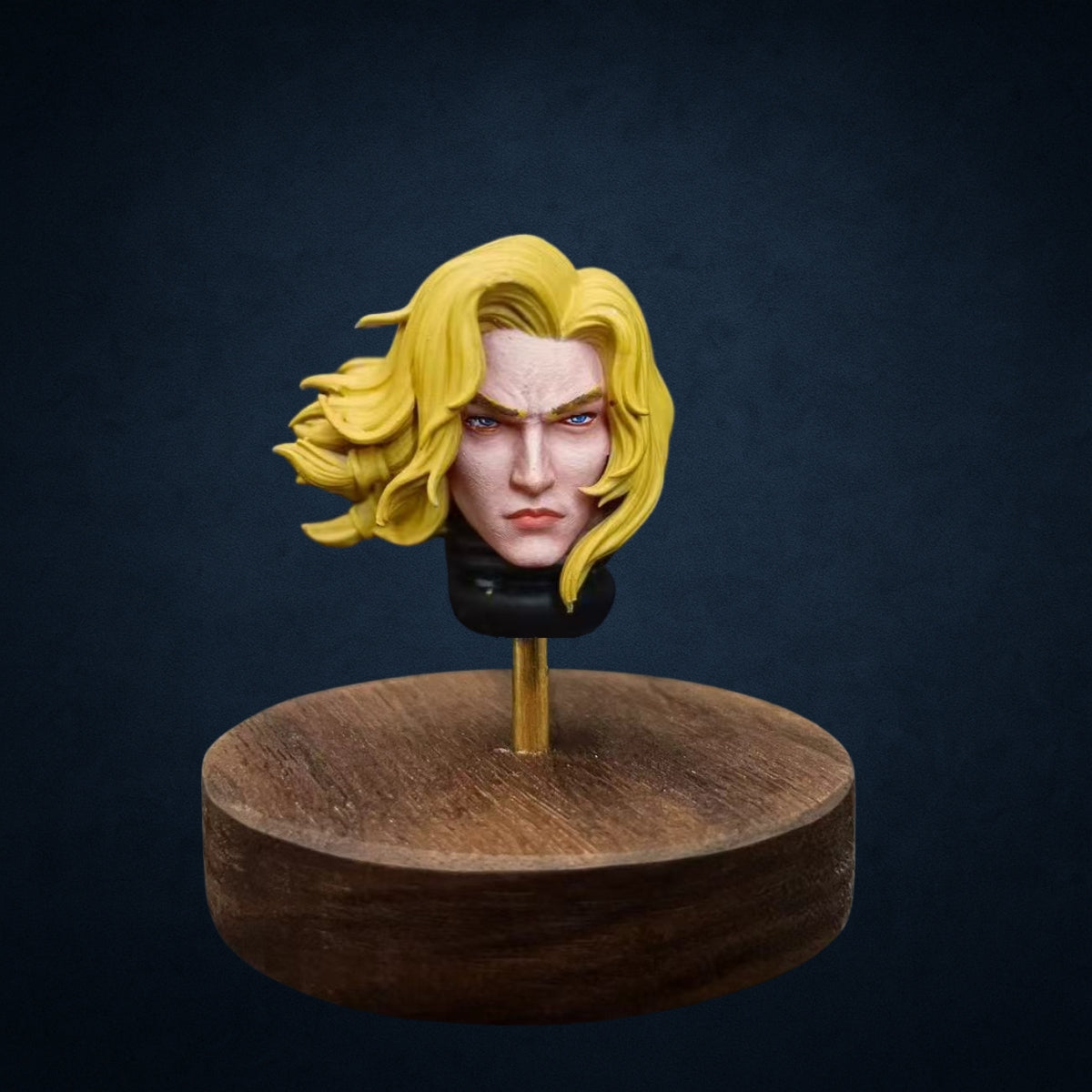 Sanguinor Head Sculpt (Blonde / White Hair)