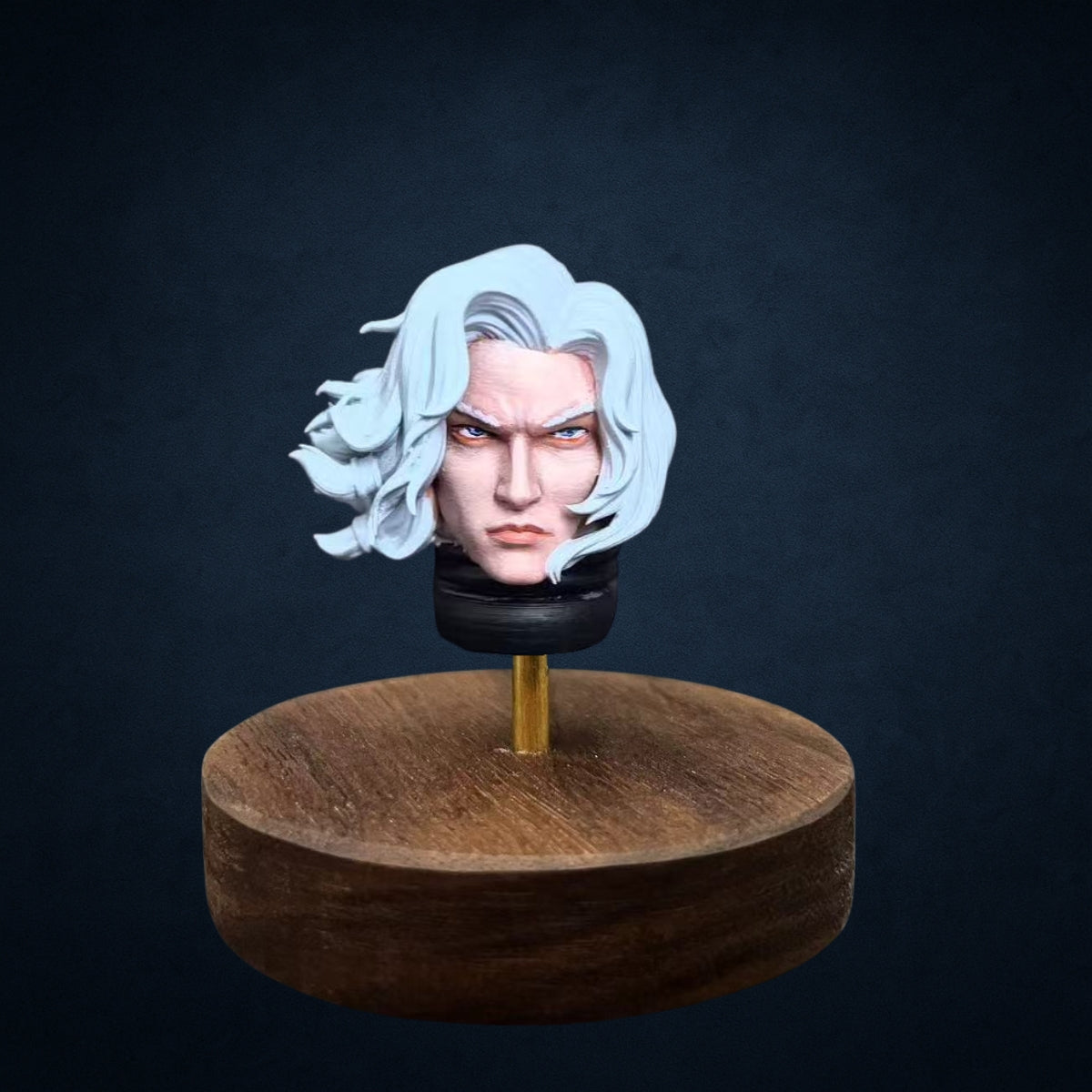 Sanguinor Head Sculpt (Blonde / White Hair)